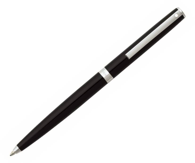 9470 Długopis Sheaffer kolekcja Sagaris, czarny, wykończenia chromowane