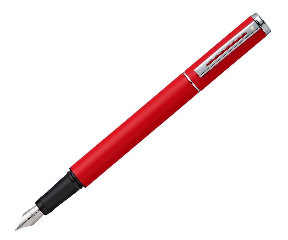 9191 Pióro wieczne Sheaffer Award, czerwone, niklowane wykończenia