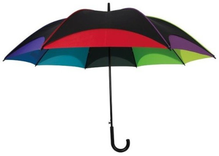 Parasol automatyczny 120 cm, wielokolorowy 40870mc