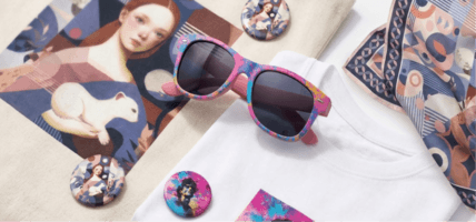 Kolekcja gadżetów festiwalowych