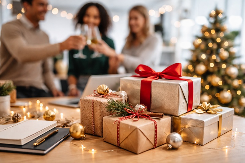 Prezenty na koniec roku dla pracowników – jak docenić zespół?