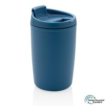 Kubek podróżny 300 ml z PP z recyklingu, blue P433.085