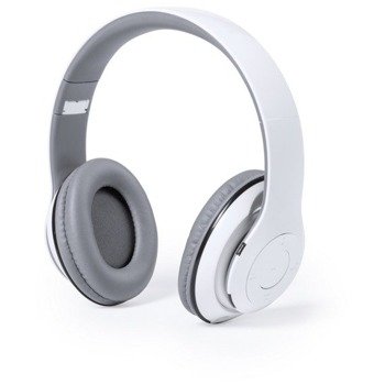 Składane bezprzewodowe słuchawki nauszne, radio, biały V3802-02