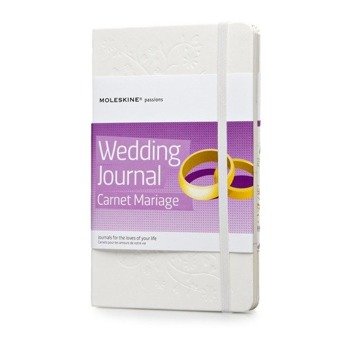 Wedding Journal - specjlany notatnik Moleskine Passion Journal, biały VM323-02